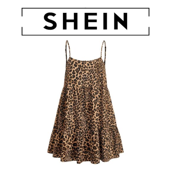 SHEIN Dresses & Skirts - SHEIN Leopard Print Mini Dress